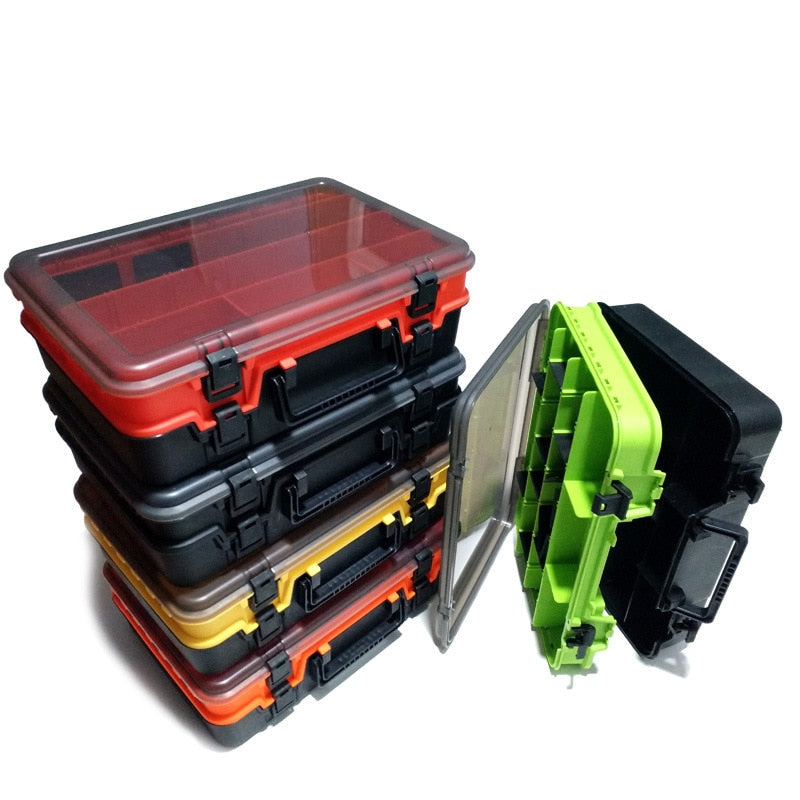 Multifunctional bait box for sea fishing – 1 or 2 layers
